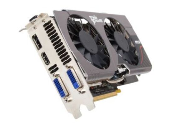 Picture of MSI N660TF2GD5  GeForce GTX 660 2GB 192-bit GDDR5 PCI Express 3.0 x16 HDCP Ready SLI Support Video Card