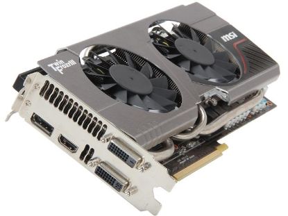 Picture of MSI N680GTX TWIN FROZR 2GD5  GeForce GTX 680 2GB 256-bit GDDR5 PCI Express 3.0 x16 HDCP Ready SLI Support Video Card