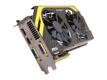 Picture of MSI N680 PE 2GD5 OC  GeForce GTX 680 2GB 256-bit GDDR5 PCI Express 3.0 x16 HDCP Ready SLI Support Video Card