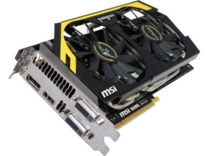 Picture of MSI N760 HAWK  GeForce GTX 760 2GB 256-bit GDDR5 PCI Express 3.0 x16 HDCP Ready SLI Support Video Card