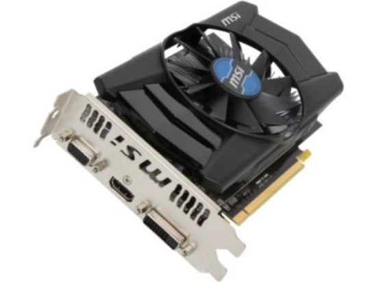 Picture of MSI R72501GD5OC  Radeon R7 250 1GB 128-bit GDDR5 PCI Express 3.0 HDCP Ready Video Card