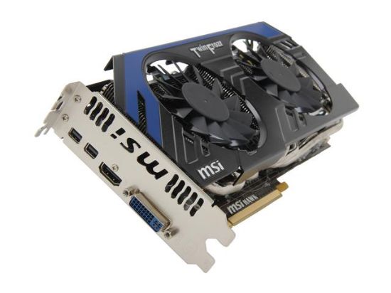 Picture of MSI R7870 HAWK Radeon HD 7870 GHz Edition 2GB 256-bit GDDR5 PCI Express 3.0 x16 HDCP Ready CrossFireX Support Video Card