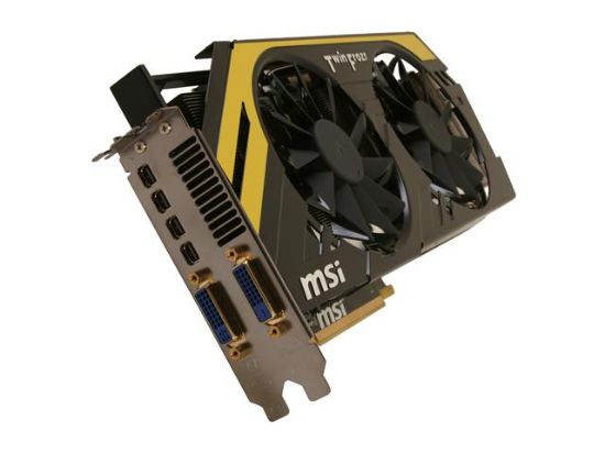 Picture of MSI R7970 PE 3GD5  Radeon HD 7970 3GB 384-bit GDDR5 PCI Express 3.0 x16 HDCP Ready CrossFireX Support Video Card