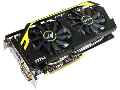 Picture of MSI R9 270X HAWK Radeon R9 270X 2GB 256-bit GDDR5 PCI Express 3.0 HDCP Ready CrossFireX Support Video Card