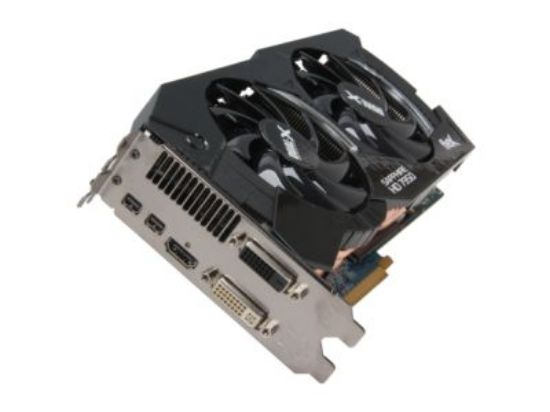 Picture of SAPPHIRE 100352FLEX 2 FleX  Radeon HD 7950 3GB 384-bit GDDR5 PCI Express 3.0 x16 HDCP Ready CrossFireX Support Video Card OC with Boost