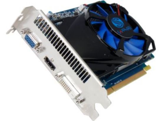 Picture of SAPPHIRE 100359 2GL  Radeon HD 7730 2GB 128-bit DDR3 PCI Express 3.0 CrossFireX Support Video Card(UEFI)