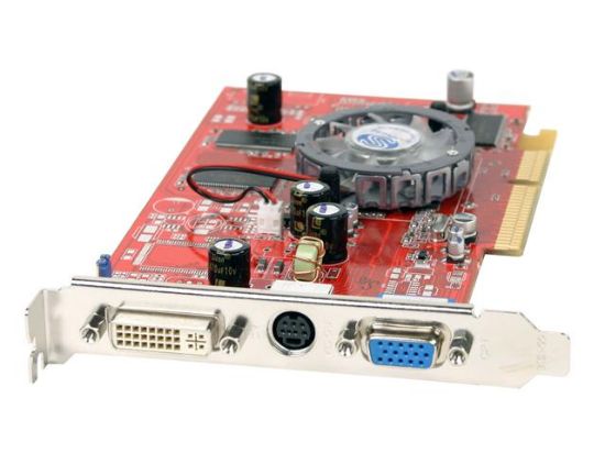 Picture of SAPPHIRE 100561RED  9600PRO ADVANTAGE 128MB 128-bit DDR AGP 4X/8X Video Card - OEM