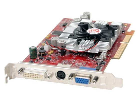 Picture of SAPPHIRE 100573-RED  Radeon 9600XT 128MB 128-bit DDR AGP 4X/8X Video Card - OEM