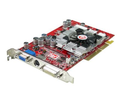 Picture of SAPPHIRE 100575 RED  Radeon 9600XT 256MB 128-bit DDR AGP 4X/8X Video Card - OEM