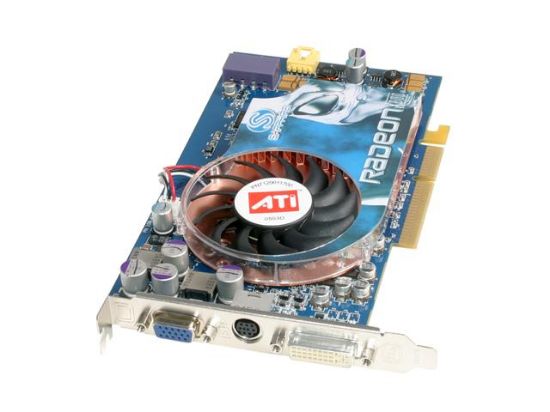 Picture of SAPPHIRE 100580VIVOLBLUE  Radeon X800PRO 256MB 256-bit GDDR3 AGP 4X/8X Video Card