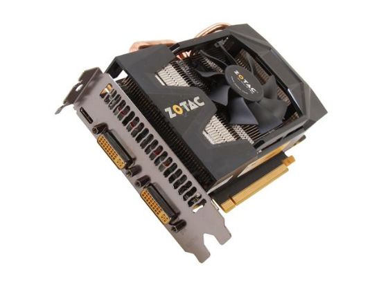 Picture of ZOTAC ZT5020610M  GeForce GTX 570 (Fermi) 1280MB 320-bit GDDR5 PCI Express 2.0 x16 HDCP Ready SLI Support Video Card