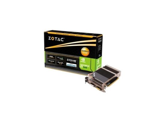 Picture of ZOTAC ZT-60207 GeForce GT 640 Graphic Card - 900 MHz Core - 2 GB GDDR3 SDRAM - PCI Express 3.0 x16