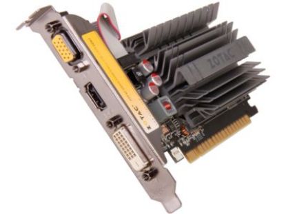 Picture of ZOTAC ZT 60408 20L  GeForce GT 630 1GB 64-bit GDDR3 PCI Express 2.0 HDCP Ready Low Profile Ready ZONE Edition Video Card