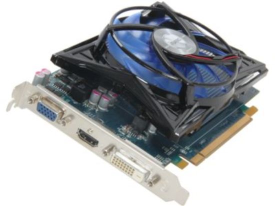 Picture of HIS H777FN1G  Radeon HD 7770 GHz Edition 1GB 128-bit GDDR5 PCI Express 3.0 x16 HDCP Ready CrossFireX Support Video Card