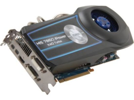 Picture of HIS H785QT4G2M IceQ  Radeon HD 7850 4GB 256-bit GDDR5 PCI Express 3.0 x16 HDCP Ready CrossFireX Support Video Card