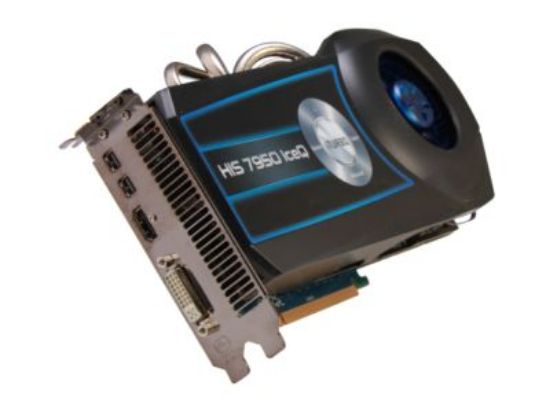 Picture of HIS H795QC3G2M IceQ Boost Clock  Radeon HD 7950 3GB 384-bit GDDR5 PCI Express 3.0 x16 HDCP Ready CrossFireX Support Video Card