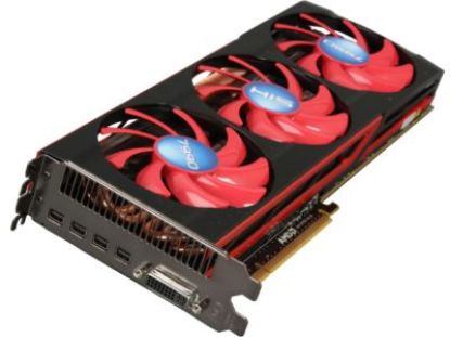 Picture of HIS H799F6G4M  Radeon HD 7990 6GB 384-bit x2 GDDR5 PCI Express 3.0 x16 HDCP Ready CrossFireX Support Video Card