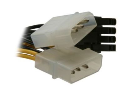 Picture of HIS HPC24I8O Model  Power Cable (2x4 pin in, 8 pins out)