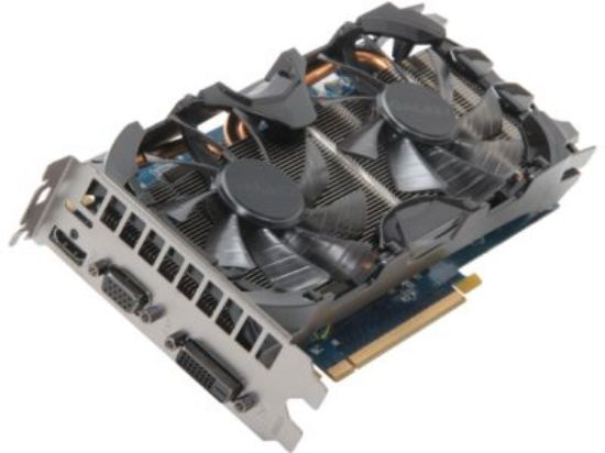 Picture of GALAXY 65IGH7HX7CNH GeForce GTX 650 Ti BOOST 1GB 192-bit GDDR5 PCI Express 3.0 x16 SLI Support Video Card