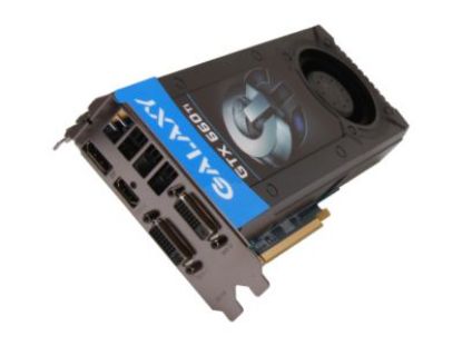 Picture of GALAXY 66NPH7DV6XXZ GeForce GTX 660 Ti 2GB 192-bit GDDR5 PCI Express 3.0 x16 HDCP Ready SLI Support Video Card