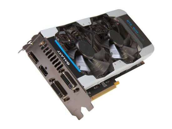 Picture of GALAXY 67NQH6DN6KXZ GeForce GTX 670 GC 4GB 256-bit GDDR5 PCI Express 3.0 x16 HDCP Ready SLI Support Video Card