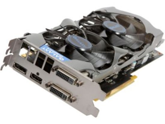 Picture of GALAXY 76XPH6DV6KKZ GeForce GTX 760 GC 2GB 256-bit GDDR5 PCI Express 3.0 SLI Support Video Card