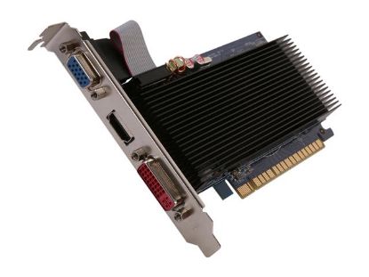 Picture of ECS N8400GSC 1GQM H2  GeForce 8400 GS 1GB 64-bit DDR3 PCI Express 2.0 x16 HDCP Ready Video Card