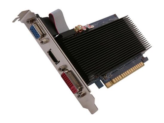 Picture of ECS N8400GSC-1GQM-H2  GeForce 8400 GS 1GB 64-bit DDR3 PCI Express 2.0 x16 HDCP Ready Video Card