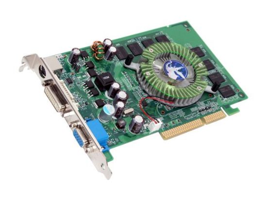 Picture of ZOGIS ZO68LEDAGP  GeForce 6800LE 256MB 128-bit GDDR2 AGP 4X/8X Video Card