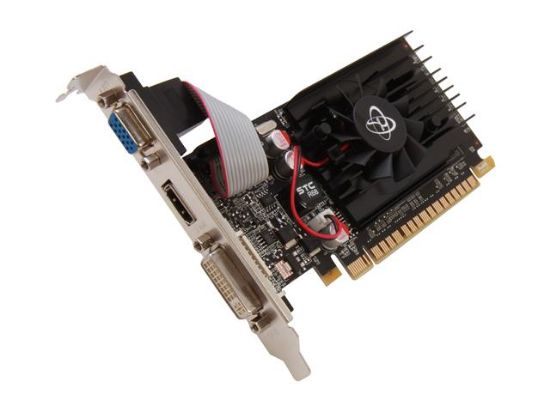 Picture of XFX GM-210M-YNF2  GeForce 210 512MB 32-bit DDR3 PCI Express 2.0 x16 HDCP Ready Video Card