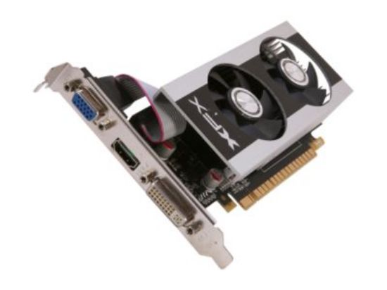 Picture of XFX GT630NZDF2 Double D  GeForce GT 630 1GB 128-bit DDR3 PCI Express 2.0 x16 HDCP Ready Video Card