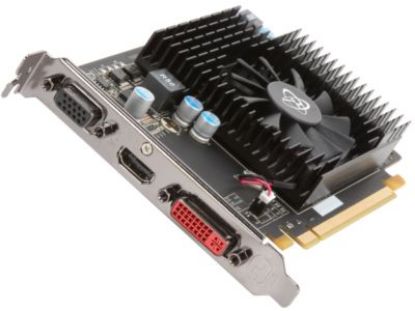 Picture of XFX HD 657X ZDFR  Radeon HD 6570 1GB 128-bit GDDR3 PCI Express 2.1 x16 HDCP Ready Video Card