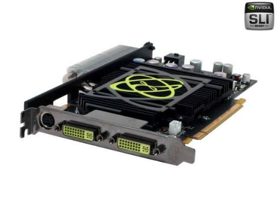 Picture of XFX PV-T71J YHE9  GeForce 7950GT 512MB 256-bit GDDR3 PCI Express x16 HDCP Ready SLI Support HDCP ExTreme Edition Video Card