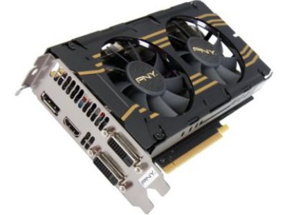 Picture of PNY VCGGTX7602XPB OC  GeForce GTX 760 2GB 256-bit GDDR5 PCI Express 3.0 SLI Support Video Card