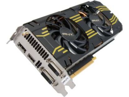 Picture of PNY VCGGTX7704XPB OC2  GeForce GTX 770 4GB 256-bit GDDR5 PCI Express 3.0 x16 SLI Support Video Card