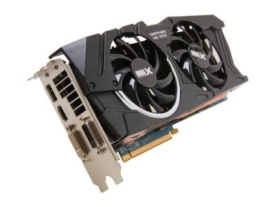 Picture of SAPPHIRE 100351SR  Radeon HD 7970 3GB 384-bit GDDR5 PCI Express 3.0 x16 HDCP Ready CrossFireX Support Video Card OC with Boost