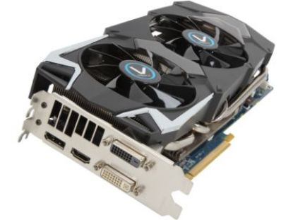 Picture of SAPPHIRE 100352VXSR Vapor-X  Radeon HD 7950 3GB 384-bit GDDR5 PCI Express 3.0 x16 HDCP Ready CrossFireX Support Video Card