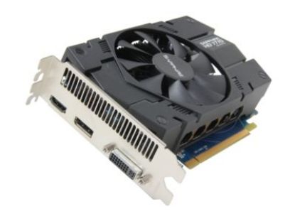 Picture of SAPPHIRE 100358L  Radeon HD 7770 GHz Edition 1GB 128-bit GDDR5 PCI Express 3.0 x16 CrossFireX Support Video Card