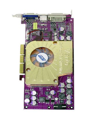 Picture of PNY VERTO GEFORCE FX5700ULTRA(VCGFX57UA-PB) GeForce FX 5700Ultra 128MB 128-bit GDDR2 AGP 4X/8X Video Card