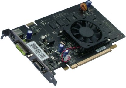 Picture of XFX PV T86J UAL3 GeForce 8500 GT 256MB 128-bit GDDR2 PCI Express x16 SLI Support Video Card