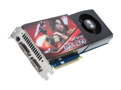 Picture of ECS NGTX260 896MX F GeForce GTX 260 896MB 448-bit GDDR3 PCI Express 2.0 x16 HDCP Ready SLI Support Video Card