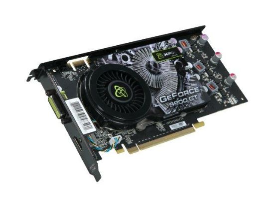 Picture of XFX PV T98G YNF3 GeForce 9800 GT 512MB 256-bit DDR3 PCI Express 2.0 x16 HDCP Ready SLI Support Video Card