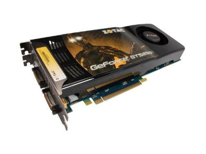 Picture of ZOTAC ZT-20103-10P GeForce GTS 250 1GB 256-bit GDDR3 PCI Express 2.0 x16 HDCP Ready SLI Support Video Card