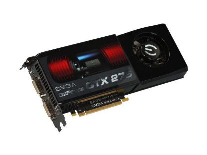 Picture of EVGA 017 P3 1176 A1 GeForce GTX 275 Superclocked Edition 1792MB 448-bit DDR3 PCI Express 2.0 x16 HDCP Ready SLI Supported Video Card