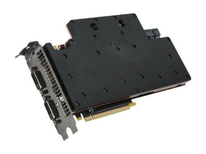 Picture of EVGA 017-P3-1297-T3 CO-OP Hydro Copper GeForce GTX 295 1792MB 896 (448 x 2)-bit DDR3 PCI Express 2.0 x16 HDCP Ready SLI Support Video Car