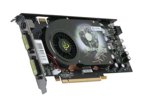 Picture of XFX PVT96OZDFA GeForce 9600 GSO 1GB 128-bit DDR2 PCI Express 2.0 x16 HDCP Ready SLI Support Video Card