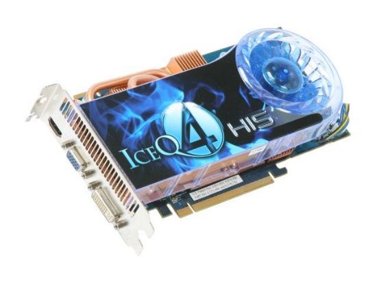 Picture of HIS H485Q512H Radeon HD 4850 512MB 256-bit GDDR3 PCI Express 2.0 x16 HDCP Ready CrossFireX Support Video Card