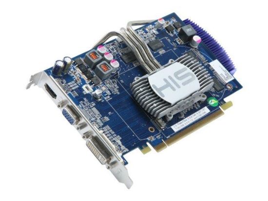 Picture of HIS H467PS1GH Radeon HD 4670 iSilence4 1GB 128-bit DDR3 PCI Express 2.0 x16 HDCP Ready CrossFire Supported Video Card