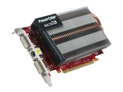 Picture of POWERCOLOR AX4650 512MD2 S3 SCS3 Radeon HD 4650 512MB 128-bit GDDR2 PCI Express 2.0 x16 HDCP Ready Video Card