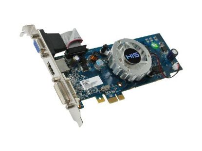 Picture of HIS H435F512EP Radeon HD 4350 512MB 64-bit DDR2 PCI Express x1 HDCP Ready Low Profile Ready Video Card